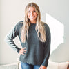 Stone Distressed Sweater