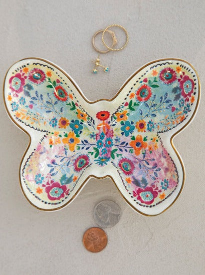 Natural Life Butterfly Trinket