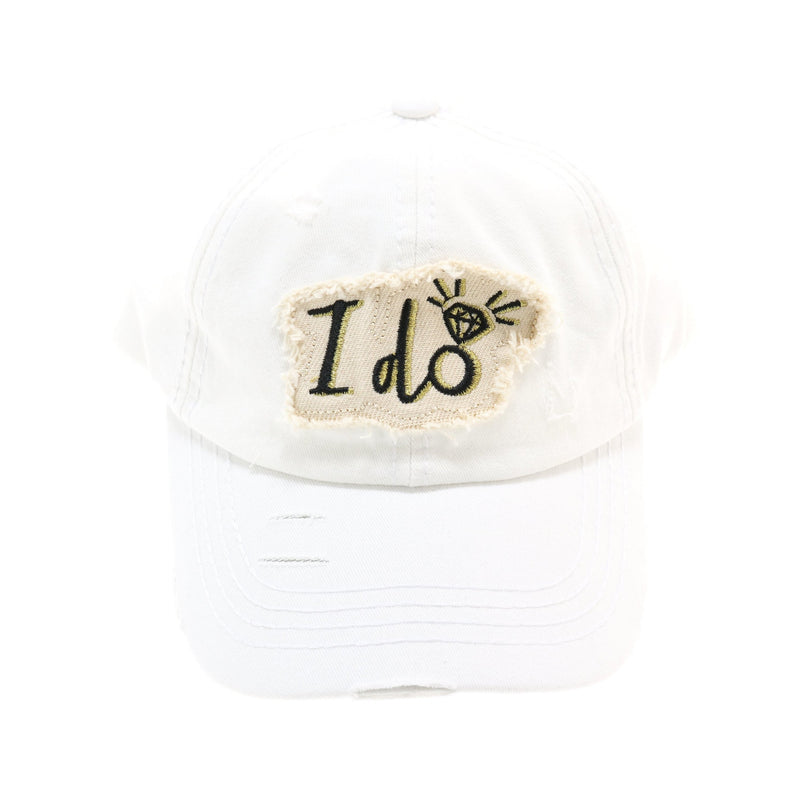 I DO CC CAP - Rhinestones and Roses