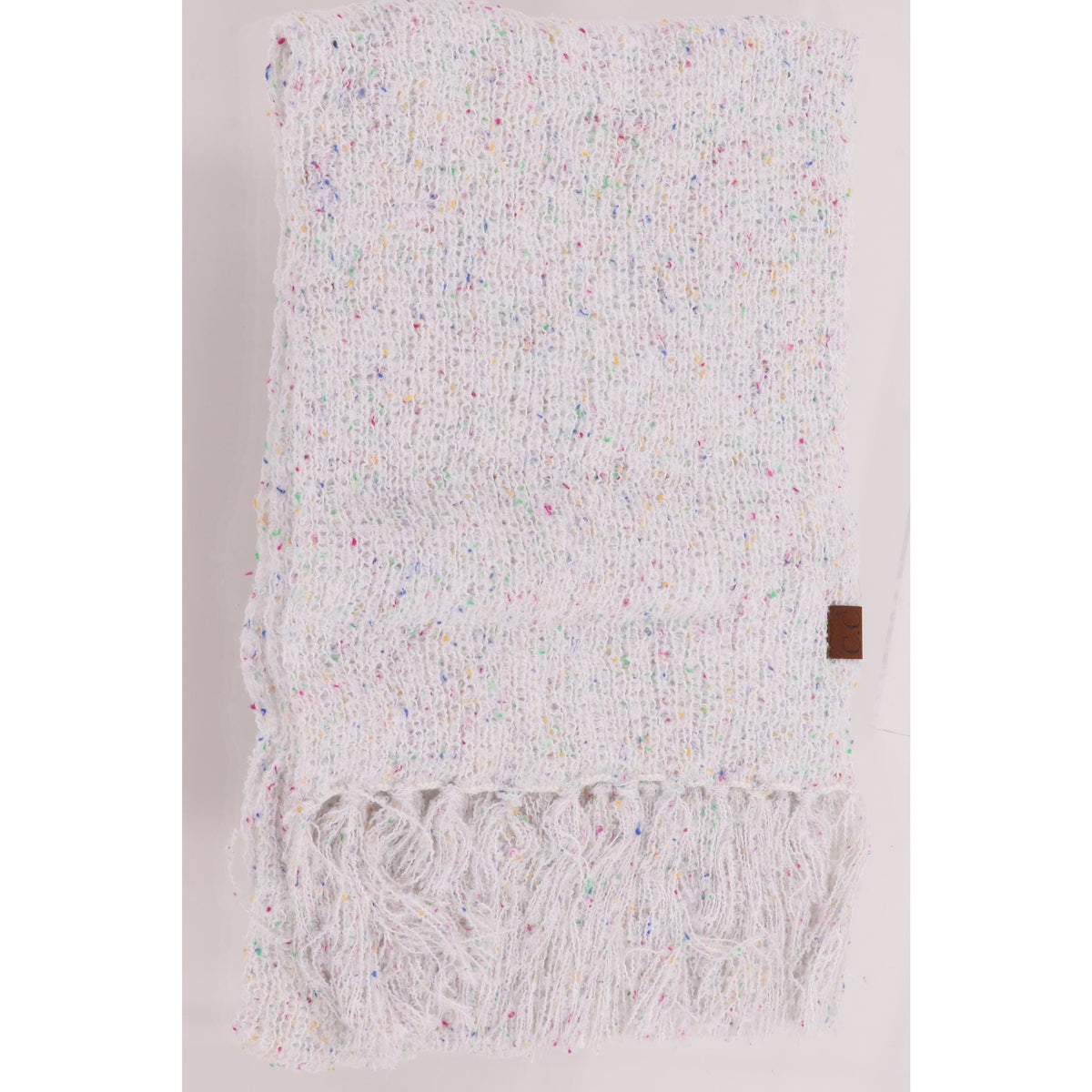 confetti fringe cc scarf - Rhinestones and Roses
