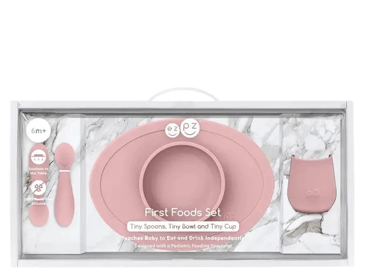 Blush Baby Food Set