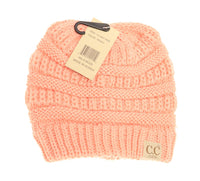 cc kids solid beanies - Rhinestones and Roses