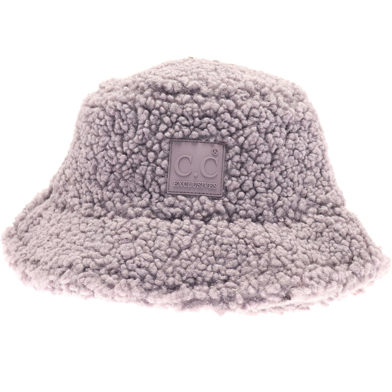 CC Sherpa Bucket Hats - Rhinestones and Roses