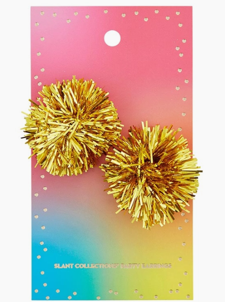 Party Pom Earrings