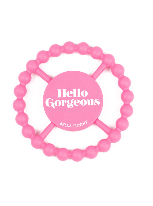 Pink Wheel Teether