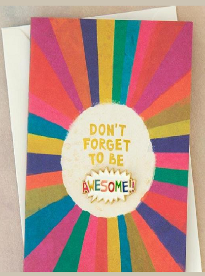 Awesome Enamel Pin