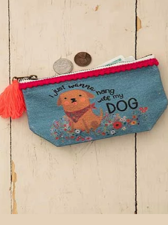 Hang with my dog mini Canvas Pouch