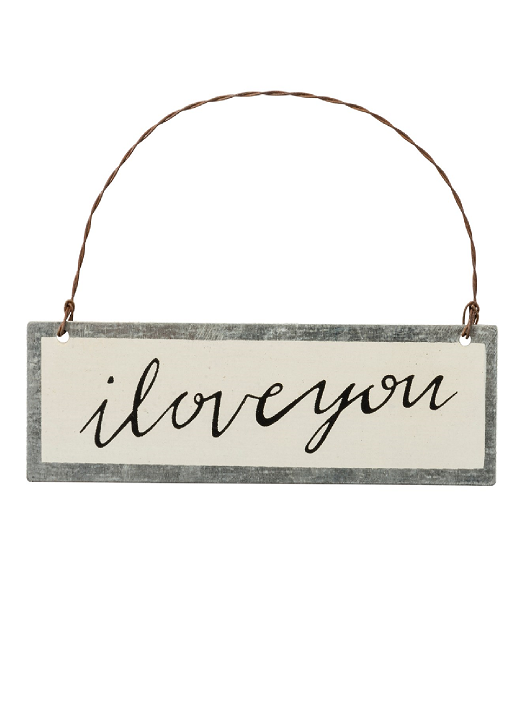 I love you ornament