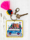 Lets Just Go Keychain