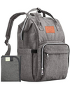 Gray Diaper Backpack