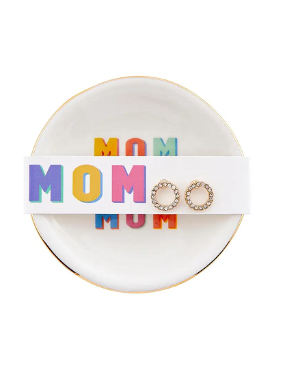 Mom Earring & Tray