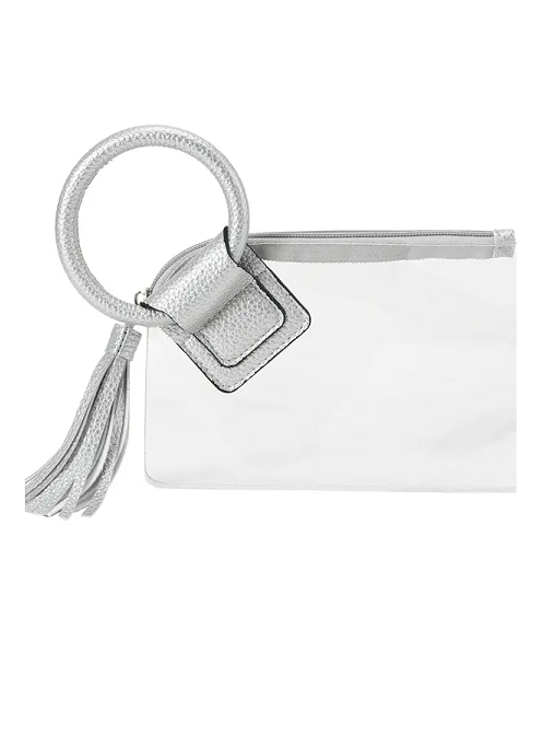 Game Day Wristlet Silver Game Day Wristlet Silver