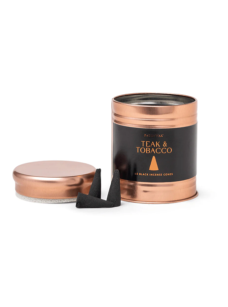 Teak & Tobacco Incense Cones