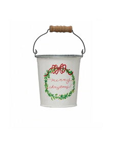 Christmas Wreath Bucket