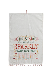 Sparkly Christmas Towel