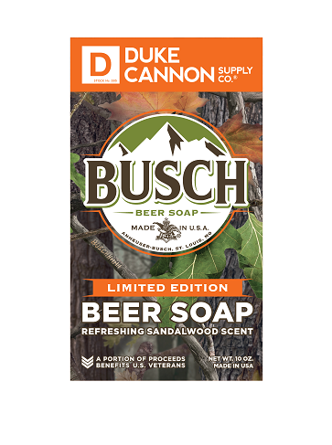 Limited Editon Busch Beer Soap