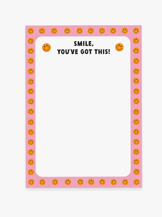 Smiley Notepad