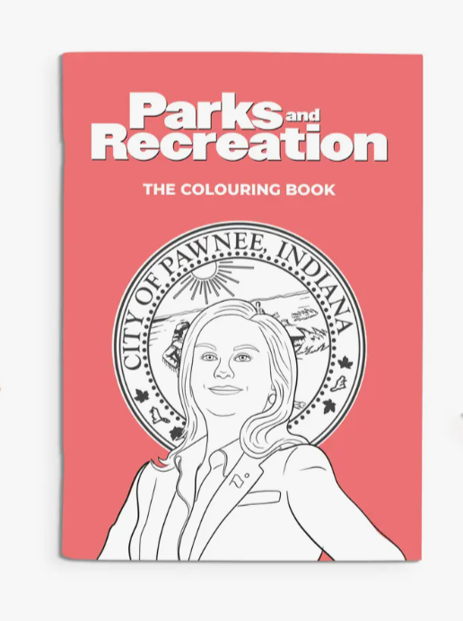 Parks and Rec Fans Coloring Book
