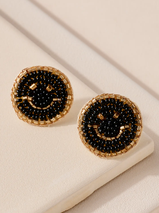Smile Bead Earrings