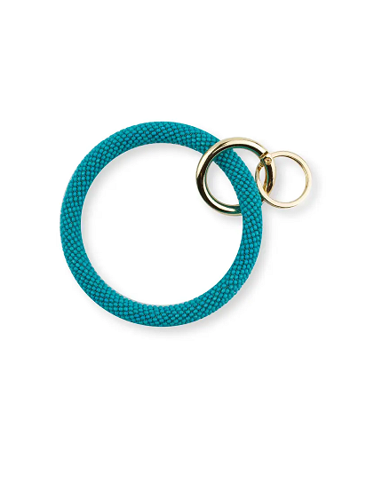 Emerald Wristlet Keychain
