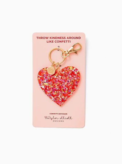 Valentines Heart Keychain