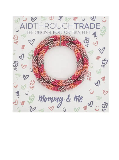 Rosey Mommy & Me Bracelets