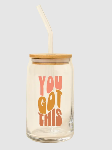 You Got This Glass Tumbler