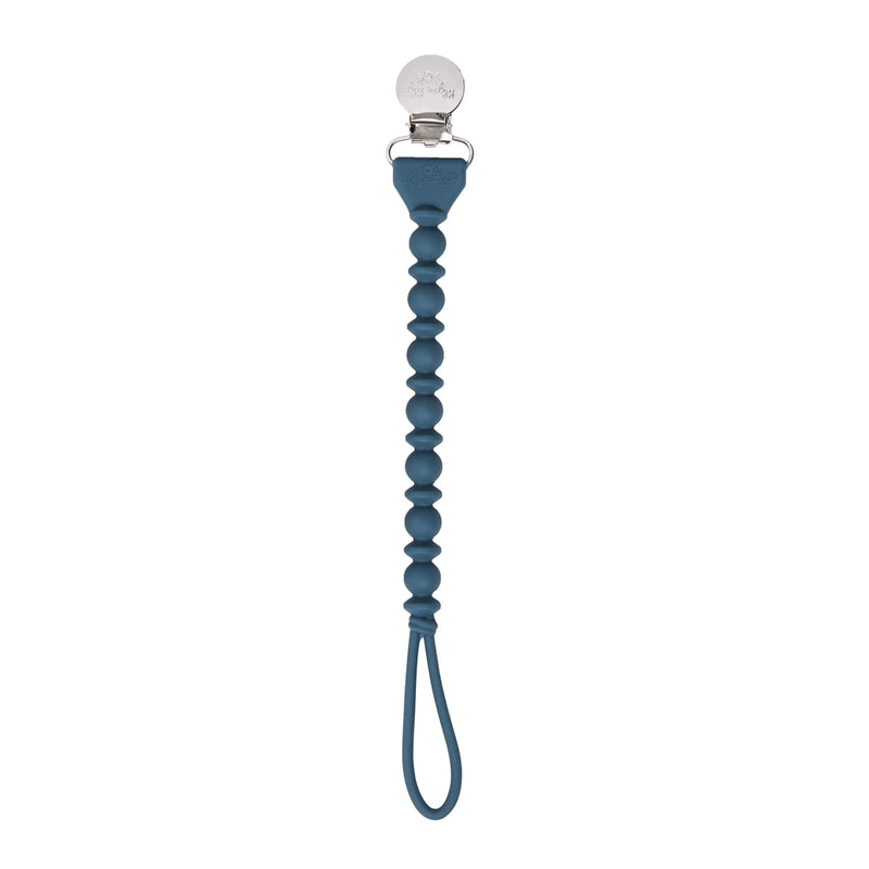 Navy Pacifier Clip