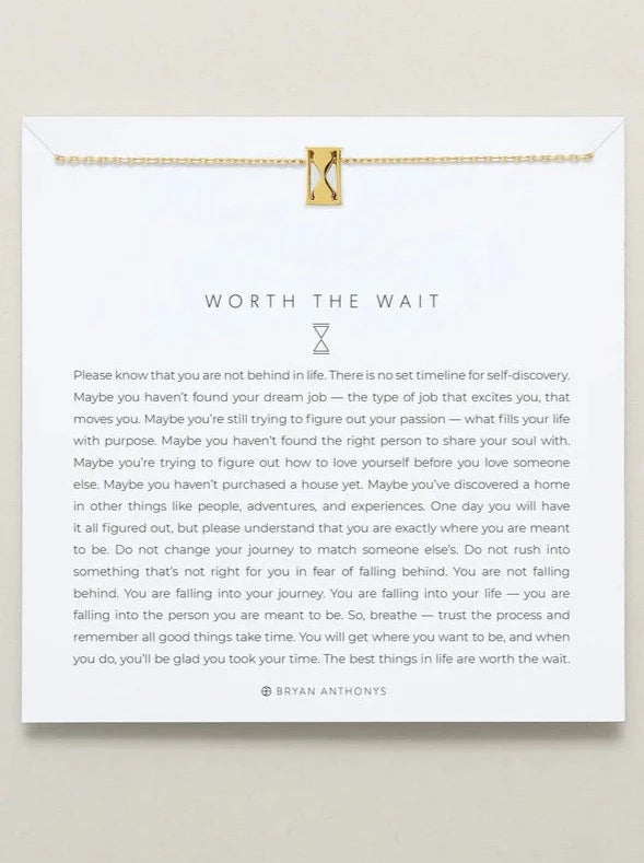 Worth The Wait Necklace