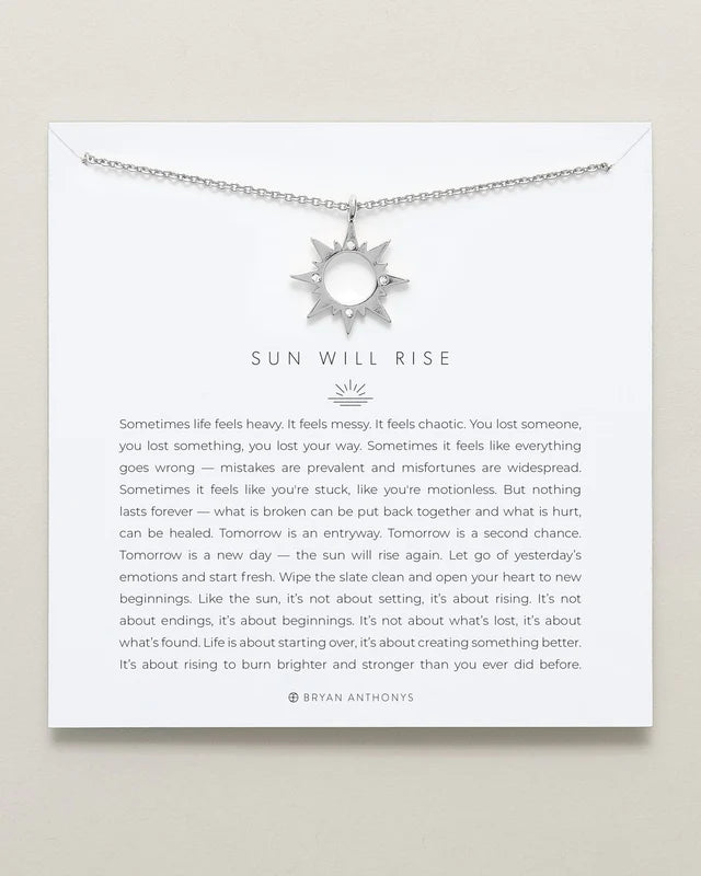 Sun Will Rise Necklace