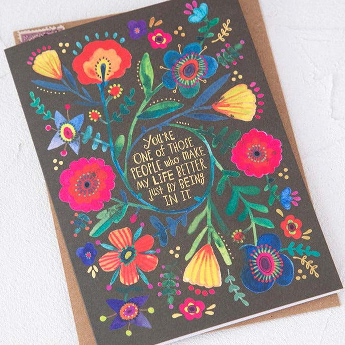 Greeting Card Life - Rhinestones and Roses
