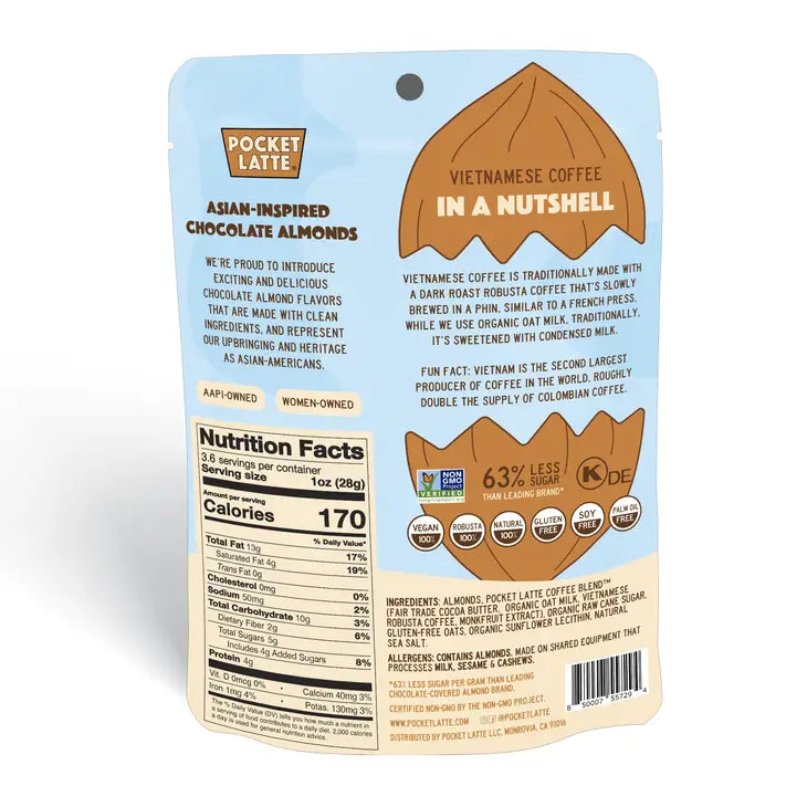 Pocket Chocolates Vietnamese Almonds