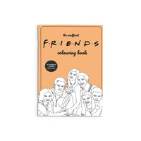 Friends Fan Coloring Book