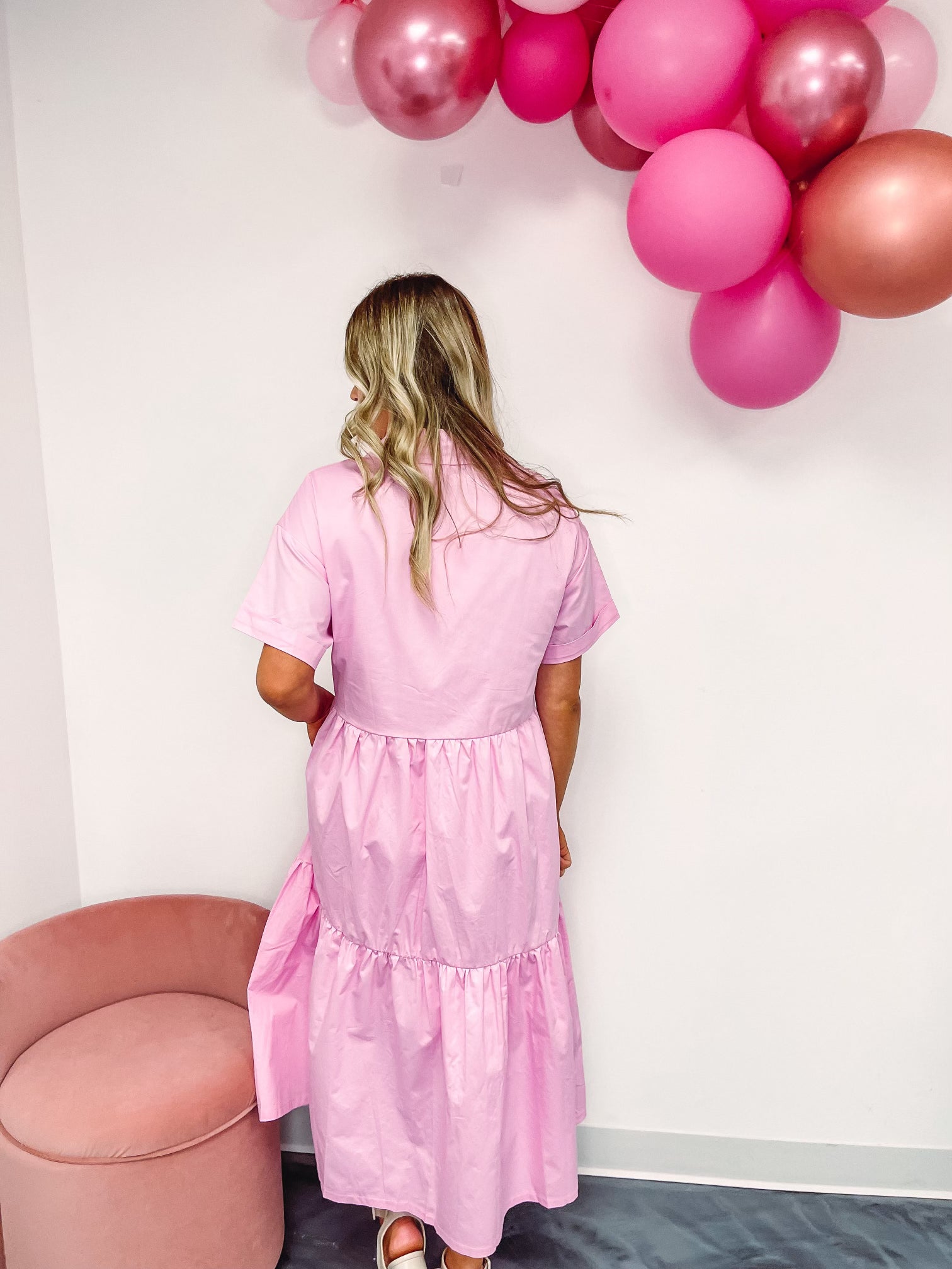 Bubblegum Pink Dress