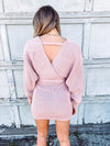 Ballet Pink Sweater Dress