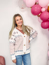 Pink Swiss Sweater