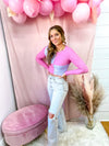 Pink Pixie Crop