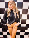 Black Teddy Pullover