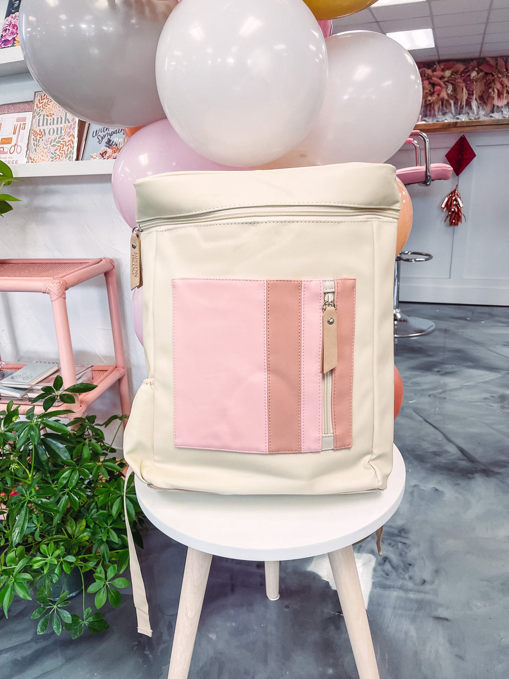 Cali Pink Backpack – Rhinestones and Roses