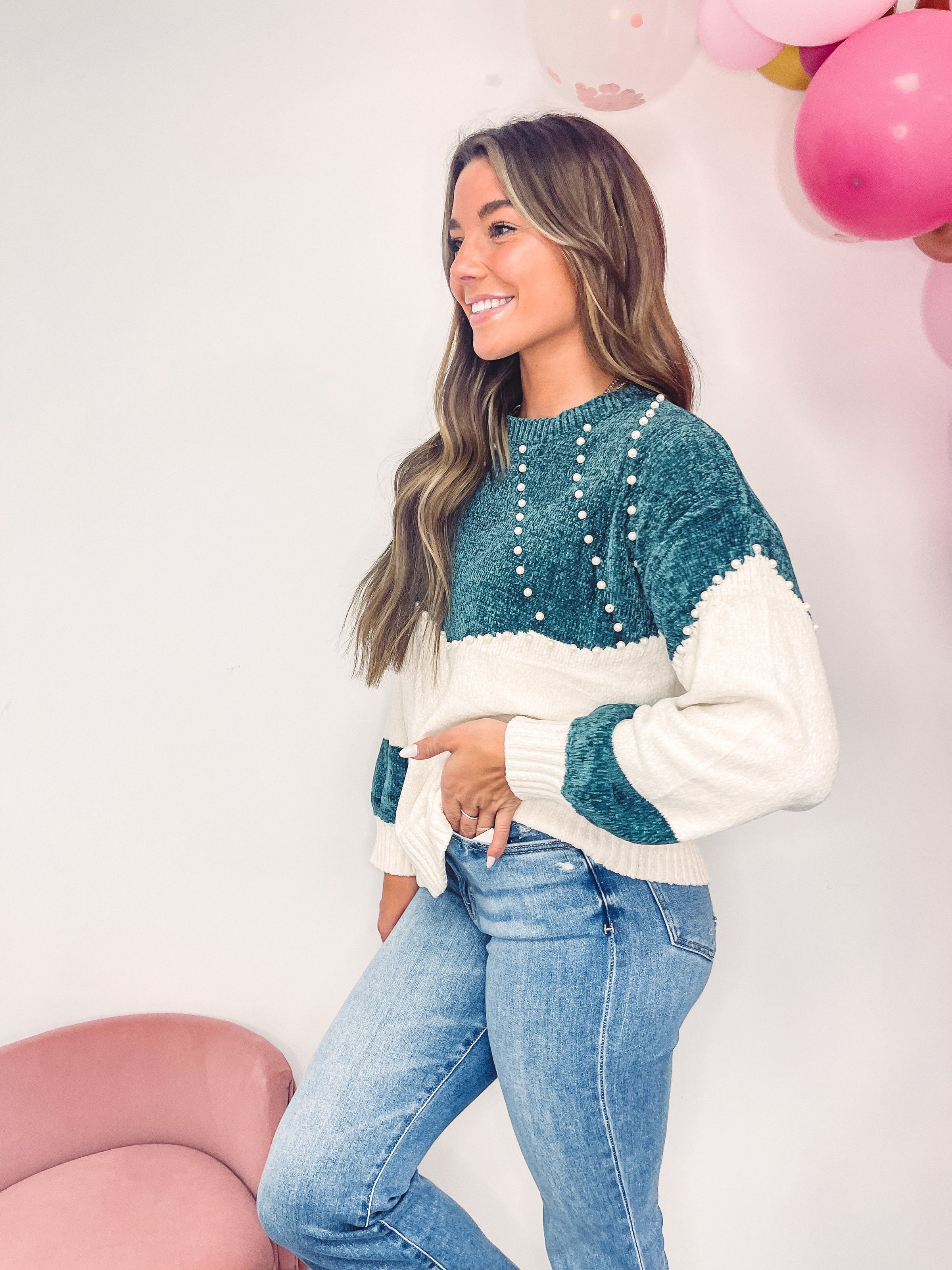 Bottomless Mimosa Hunter Sweater