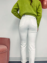 White Highrise Jeans