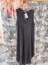 Black Acid Wash Dress