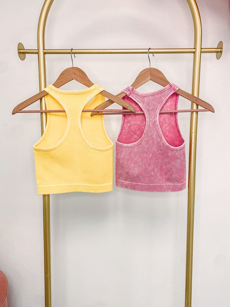 Spring High Neck Tanks