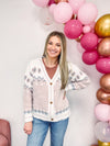 Pink Swiss Sweater