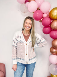 Pink Swiss Sweater