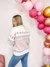 Pink Swiss Sweater