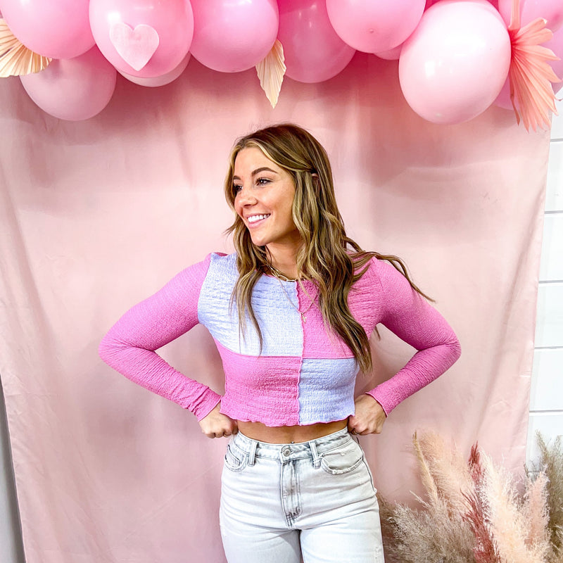 Pink Pixie Crop