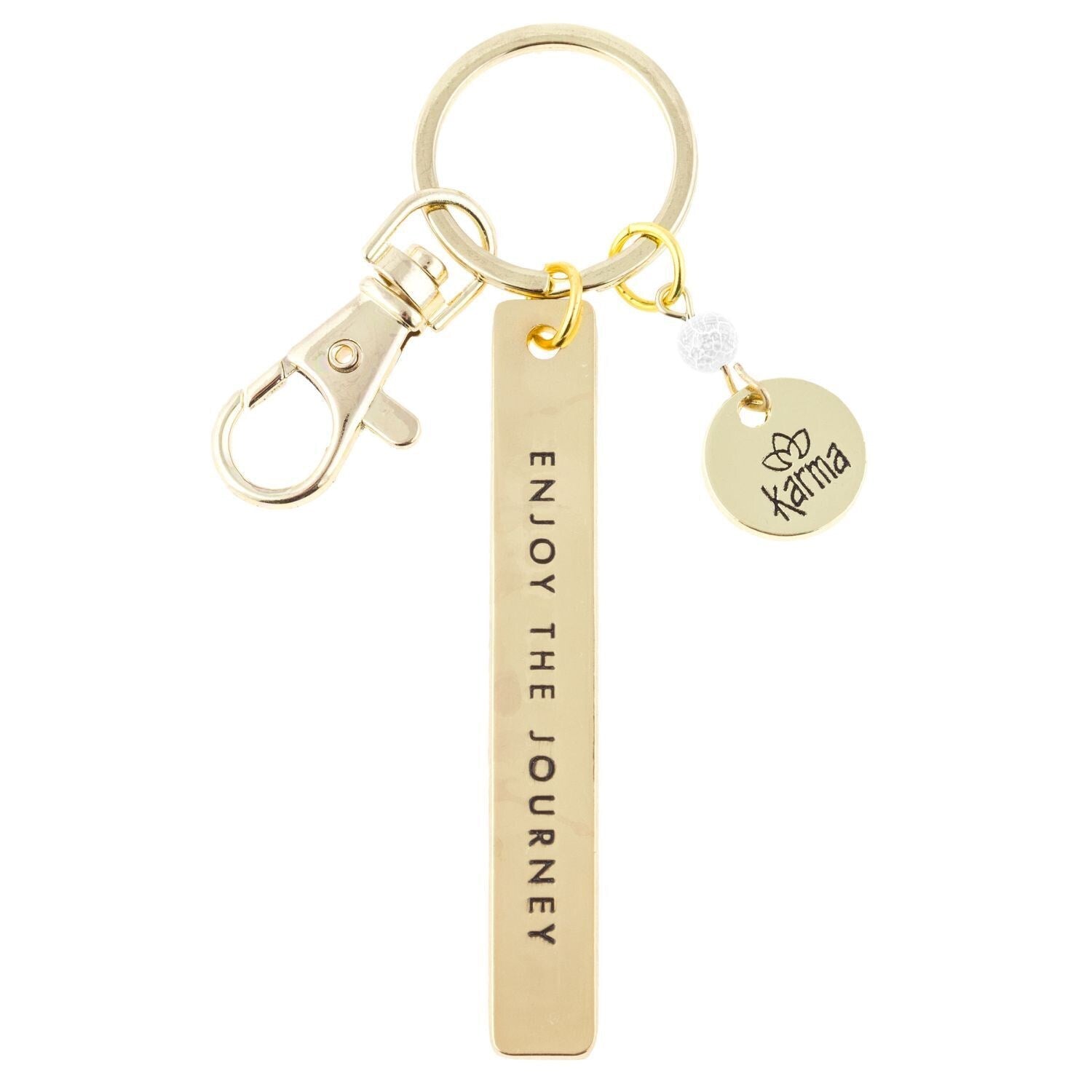 Sentiment Keychain Varieties β Rhinestones and Roses