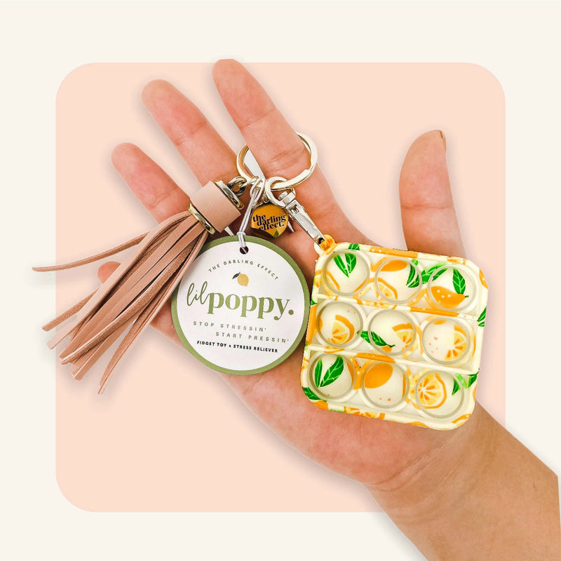 Lil Poppy Lemon Keychain