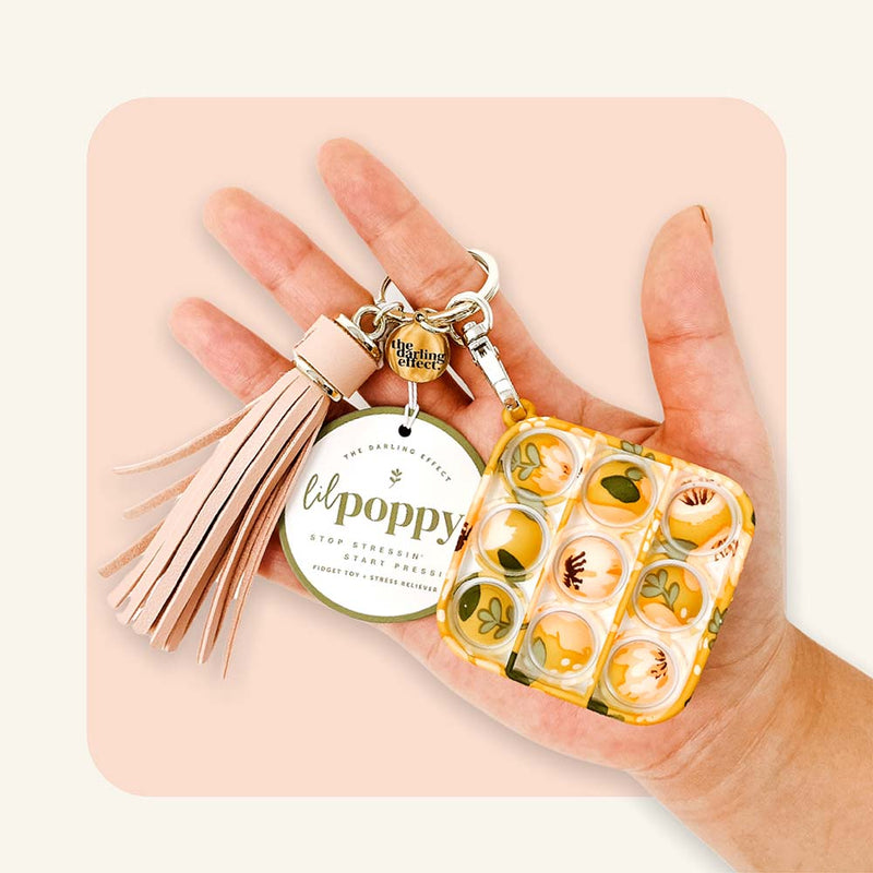 Lil Poppy Sage Keychain